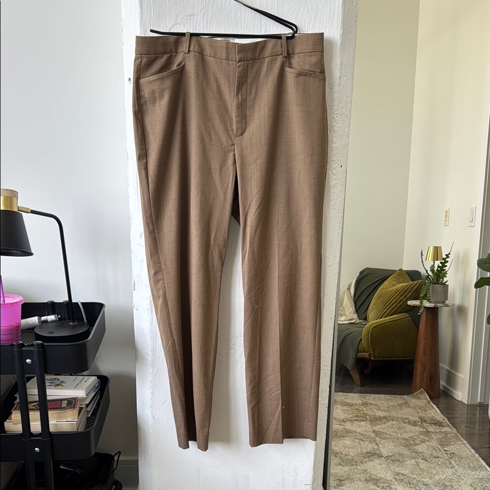 Banana Republic Brown Trousers Classic Straight-Leg